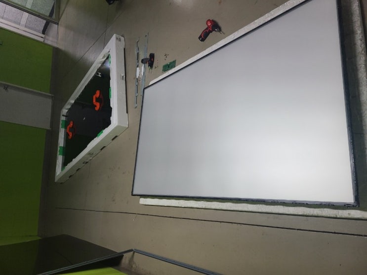 강서티비수리,LG86인치직구TV 깨진액정 패널교체 가까운티비수리업체 티비수리전문점