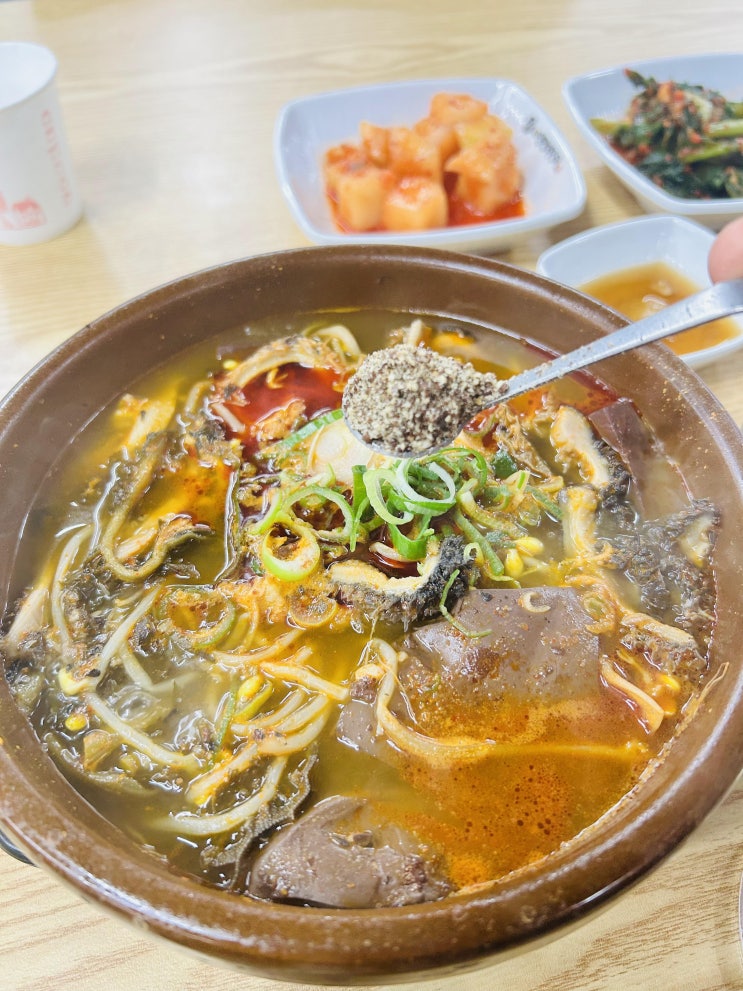  인천 24시 양평해장국 순대국맛집 인천서구 일품양평해장국