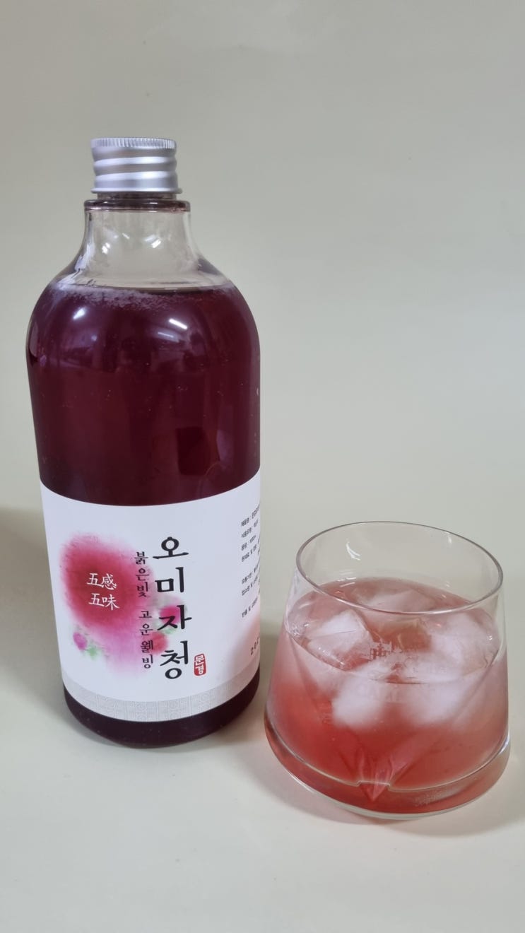  [리뷰] 시원한 오미자 청이 생각이 난다면! 문경새재농원"오미자청" 구매 및 시음기
