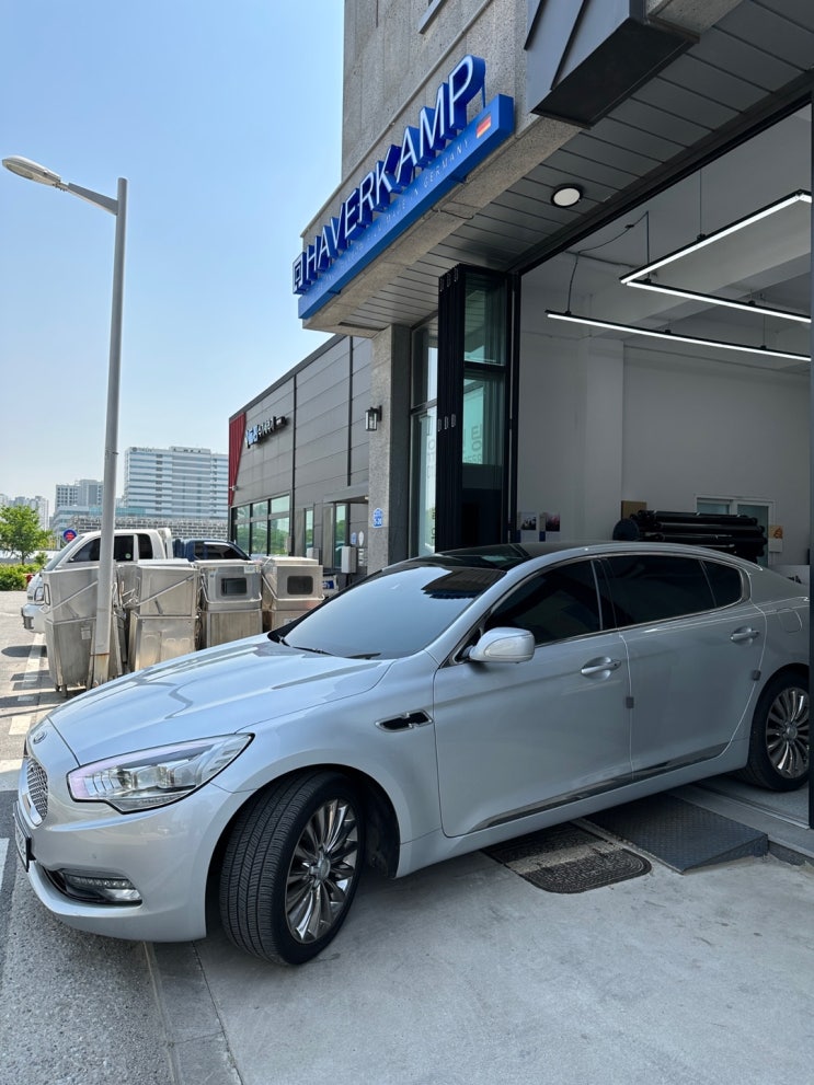  여름철맞이 썬팅 시공 훌륭한 선택 글라스틴트 산타나  K9
