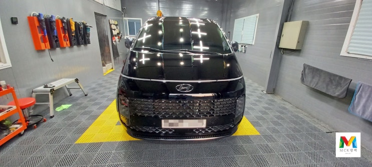 동탄 스타리아 검정색 차량 에프씨광택 패키지 M 그래핀코팅 비용