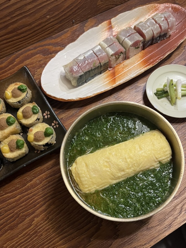 [부산여행 / 전포동 맛집] 파랑국수랑 고등어 봉초밥이 유명한 야스마루