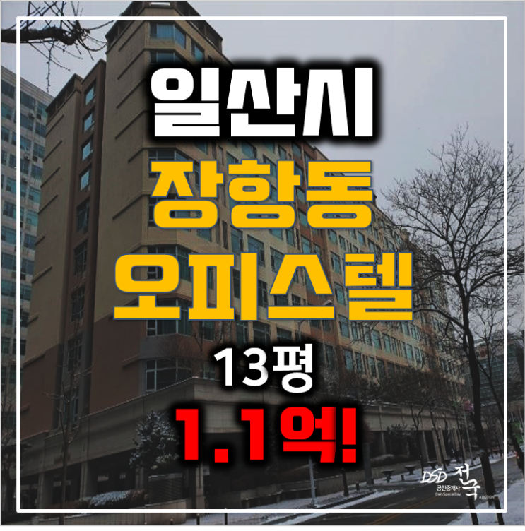 일산경매 장항동오피스텔 13평 레이크폴리스 1.1억! 일산경매 장항동오피스텔 13평 레이크폴리스 1.1억!