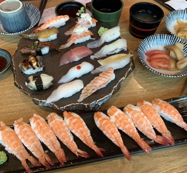  광주 첨단 이미 유명한 ‘상무초밥’ 새우튀김도 존맛탱