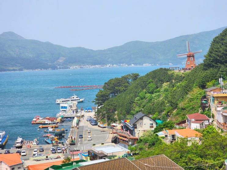  거제 도장포마을, 바람의언덕 핫도그와 윈드힐핫도그 둘 다 먹어봄