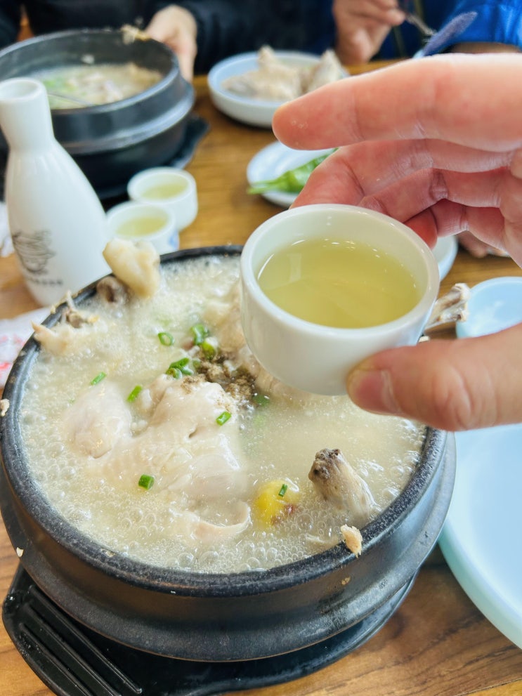  부천송내 삼계탕맛집 몸보신 추천 강원토종삼계탕