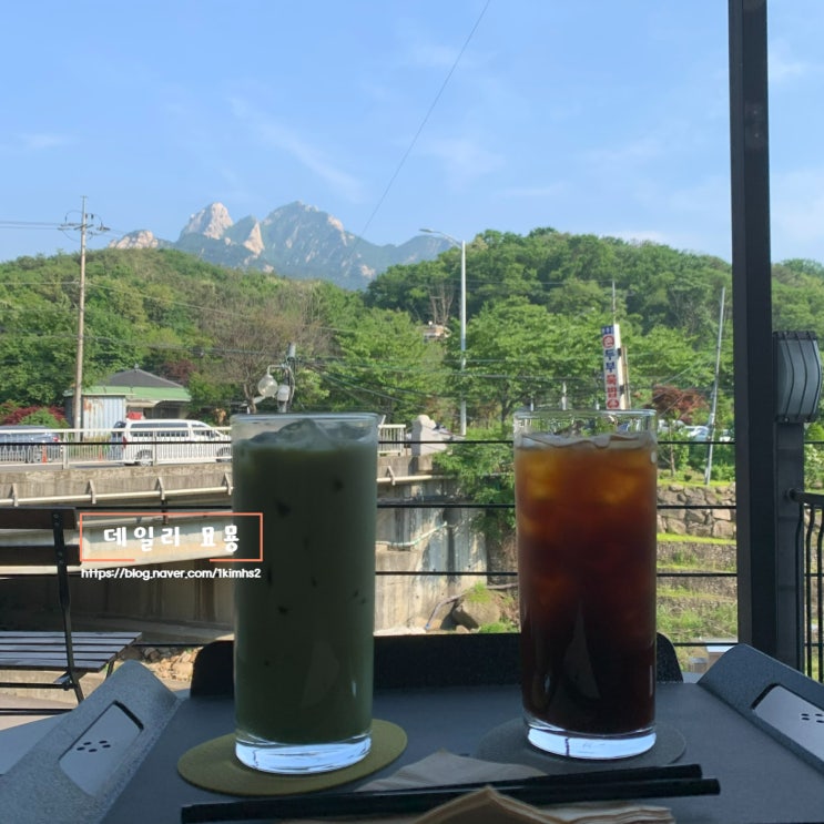  [내돈내산] 고양시 덕양구 북한산 뷰 브런치 카페 : 북한산 카페