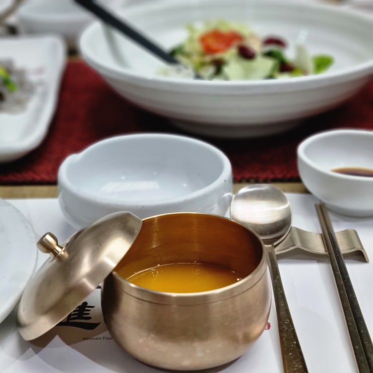  강남한정식맛집 - 코스 음식이 깔끔했던 진풍정! 가족모임장소 딱~