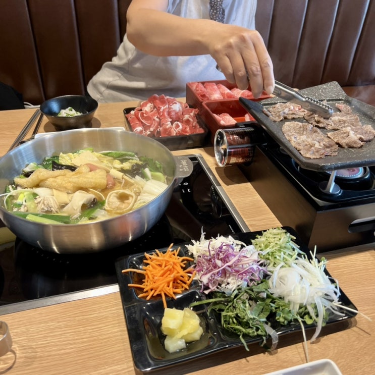  광명샤브샤브맛집, 광명샤브샤브 채선당자연한가득 광명중앙대병원점