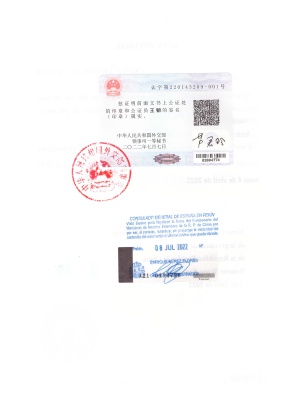  해외범죄경력증명서 발급 - 중국무범죄증명