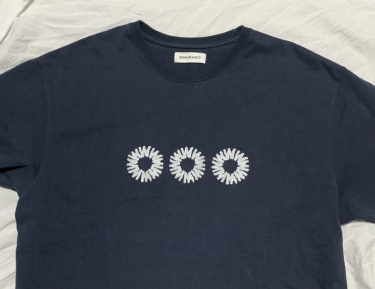  999휴머니티 EVERYDAY LOGO HALF T-SHIRTS 구매후기