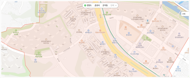 23.5)춘천 온의 퇴계 파크 자이 센트럴 아이파크 임장 上