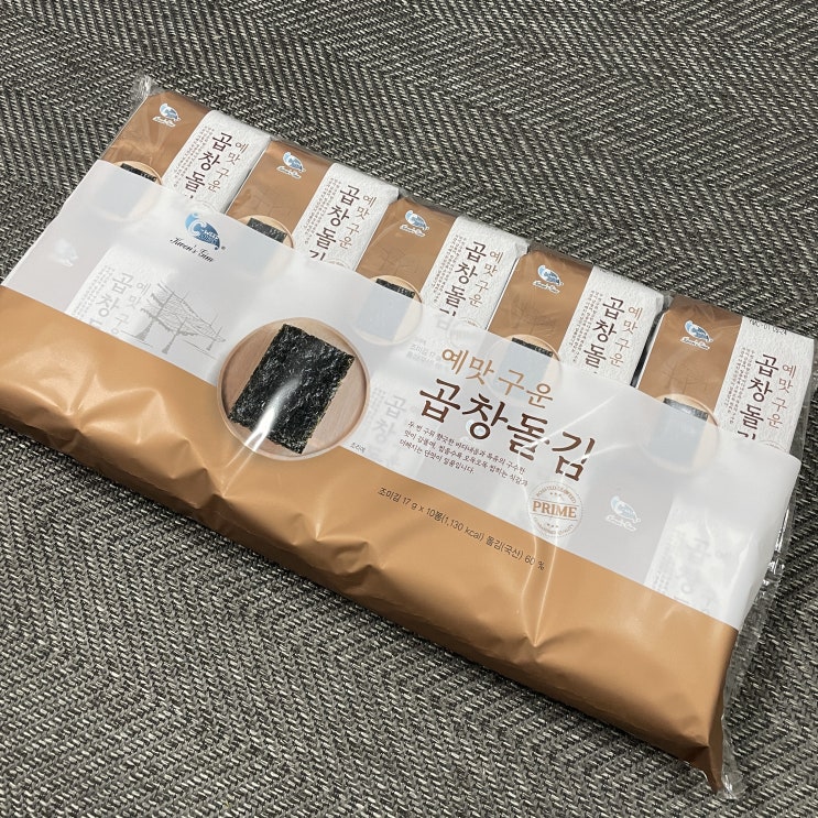  잇바디돌김 코스트코 김 예맛 구운 곱창 돌김