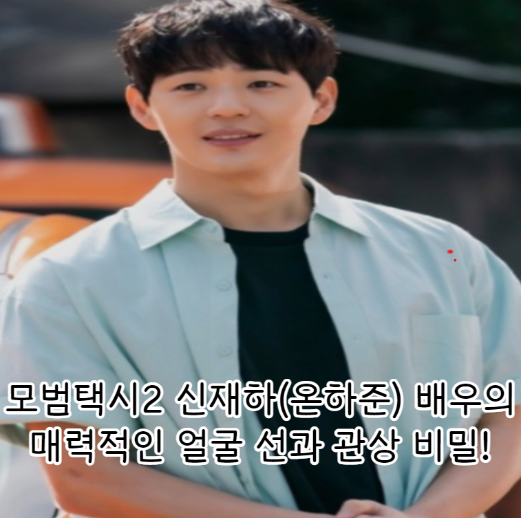 모범택시2 신재하(온하준) 배우의 매력적인 얼굴 선과 관상 비밀!
