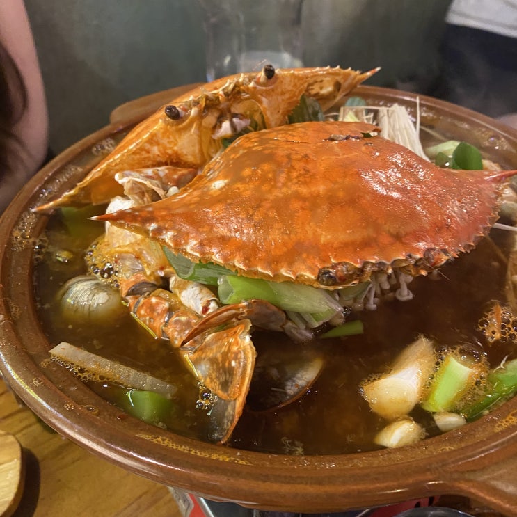  [논현] 얼큰 꽃게탕과 간장새우, 새우전 맛집 '프로간장새우'