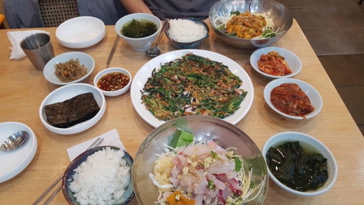 삼성역 코엑스 깔끔한 맛집: 목포명가 멍게비빔밥 최고