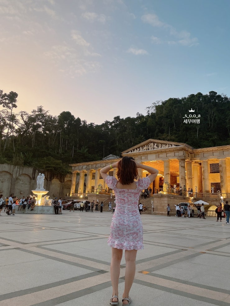  8박 9일 세부+보라카이 여행, 몽키투어 오후 세부시티투어 택시 후기( 도교사원, 레아신전, 시라오가든, 탑스힐) +츄비츄비