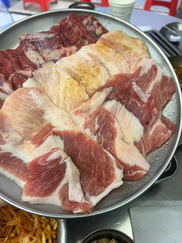  [ 신사모소리 ] 신사 - 돼지 특수부위 맛집, 모소리살, 가오리살