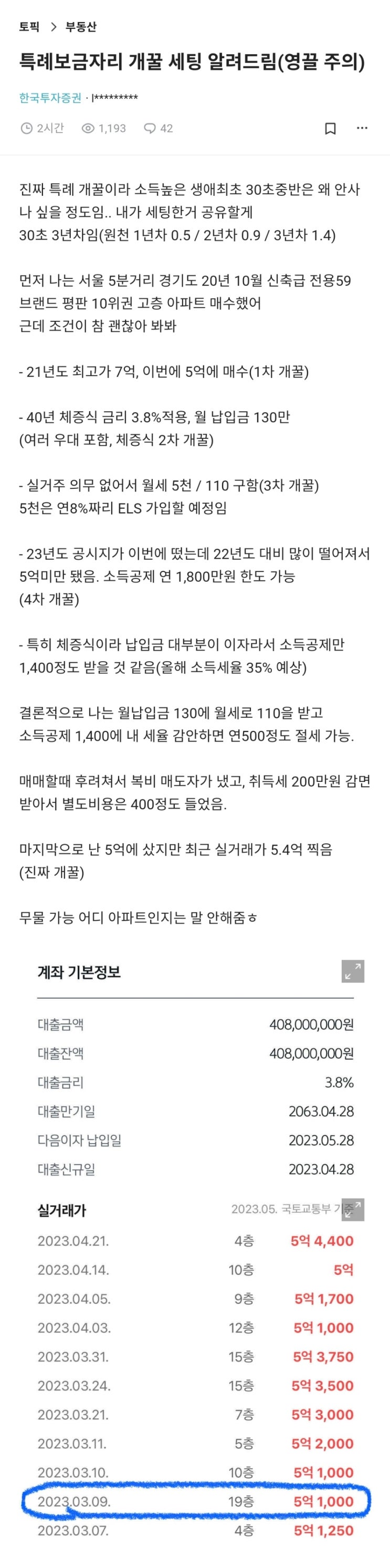  블라에서 난리난 영끌 특례보금자리 부동산 투자