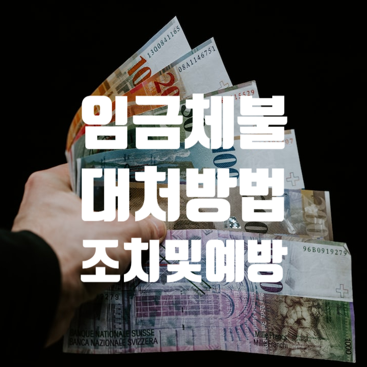  임금체불시 대처방법