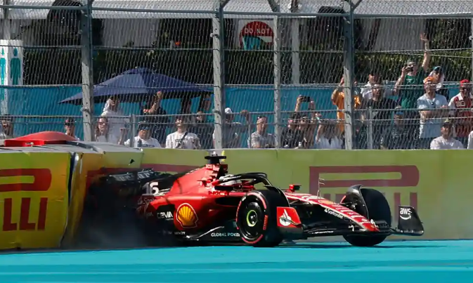 마이애미 F1 GP 드라마: 베르스타펜이 고통을 겪는 동안 르클레르 충돌은 페레스 폴을 건네줍니다 마이애미 F1 GP 드라마: 베르스타펜이 고통을 겪는 동안 르클레르 충돌은 페레스 폴을 건네줍니다