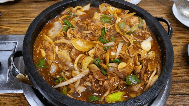  [진주 맛집/망경동 맛집] 돼지고기 생고기주물럭<경성식육식당>