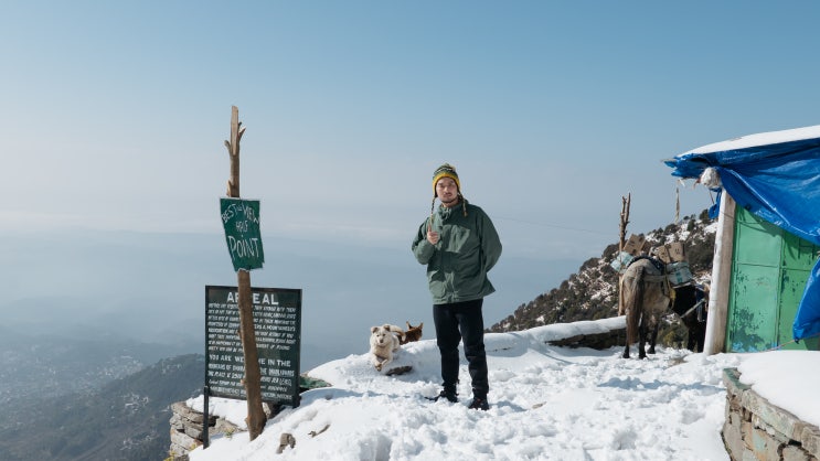 인도여행 13일차) 눈덮인 히말라야 등산하고 라면먹기 & 티베트 불교 탐방기