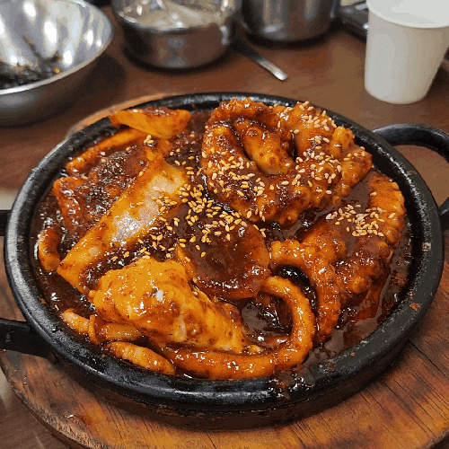  대구 맛집 통통한 낙지볶음 '신라식당'