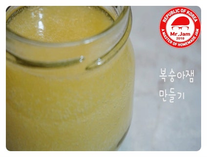  복숭아잼 만들기