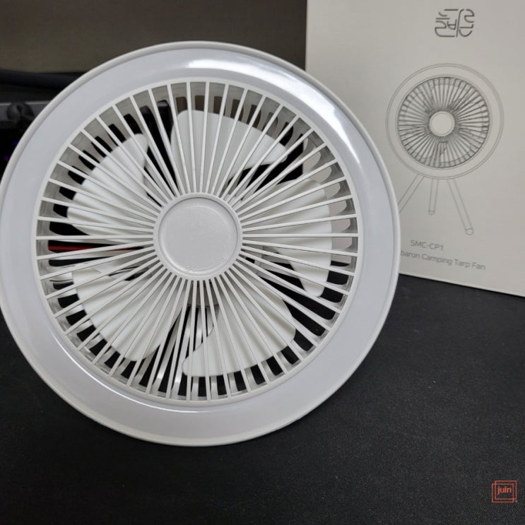 늘바론 LED 선풍기 타프팬으로 언제 어디서나 간편하게 사용했어요
