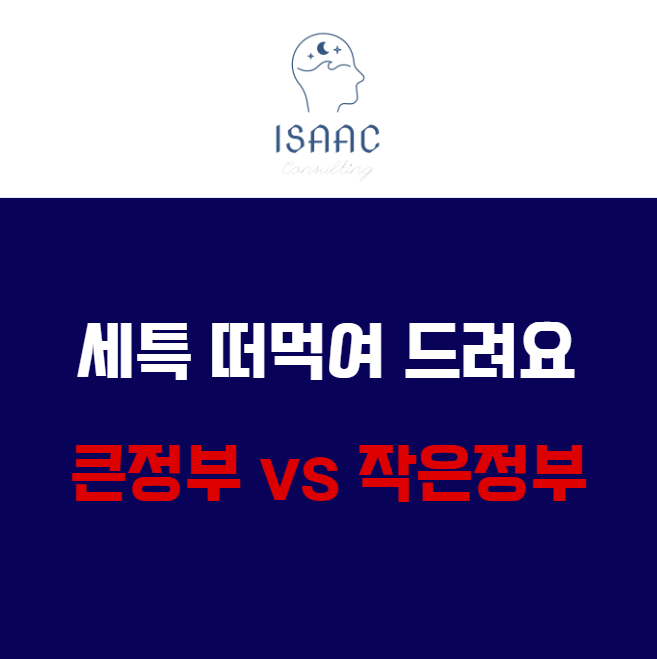 세특 떠먹여 드려요 - 사회문제탐구(사문탐) 주제 추천 : 정부의 개입, 큰정부 vs 작은정부