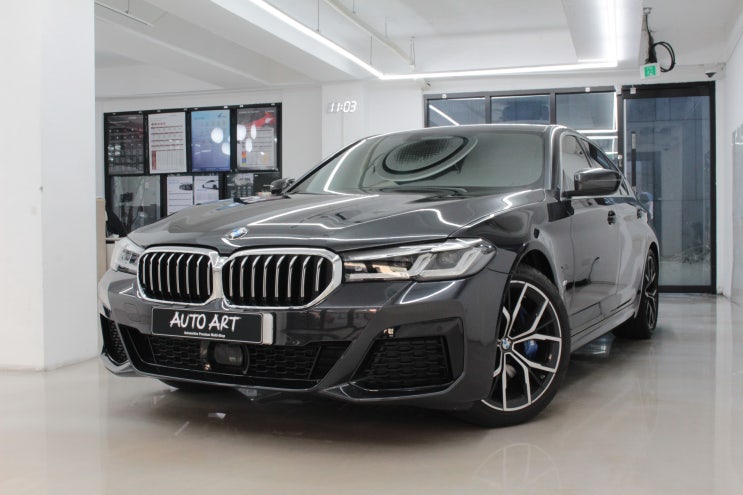  BMW 530i  프론트 패키지 PPF 하남 오토아트에서시공!