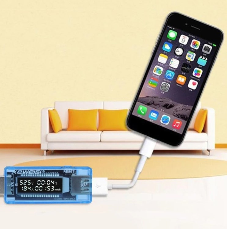 알리 USB 전류 전압 용량 테스터 해외직구 내돈내산 후기