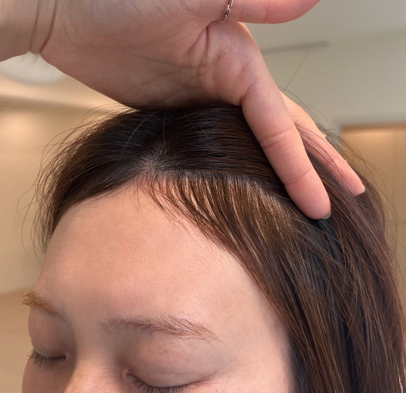 부산 전포동 서면 헤어살롱, 부산 브러싱 펌용 M자형 이마커버, '엉덩이머리, 이마라인 보정' _ 태희 얼굴형에 따른 다양한 브러싱! 1