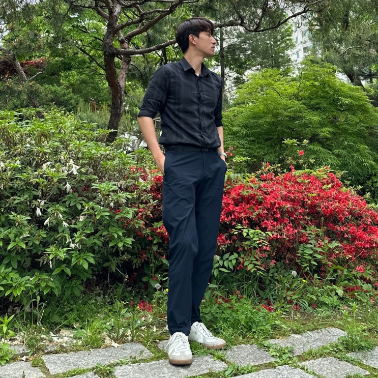  남자 여름 바지 남성 슬림핏 슬랙스 코디 브랜드 추천 K2케이투 기능성 코드10