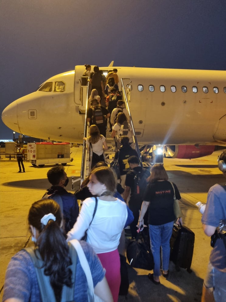 태국 수안나폼 공항에서 끄라비 공항 가기