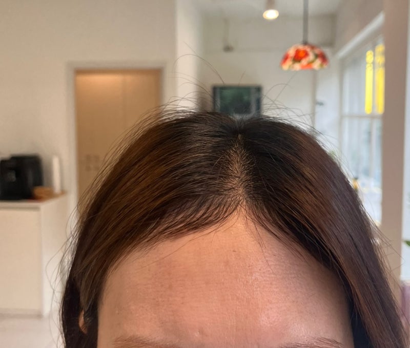 부산 전포동 서면 헤어살롱, 부산 브러싱 펌용 M자형 이마커버, '엉덩이머리, 이마라인 보정' _ 태희 얼굴형에 따른 다양한 브러싱! 7