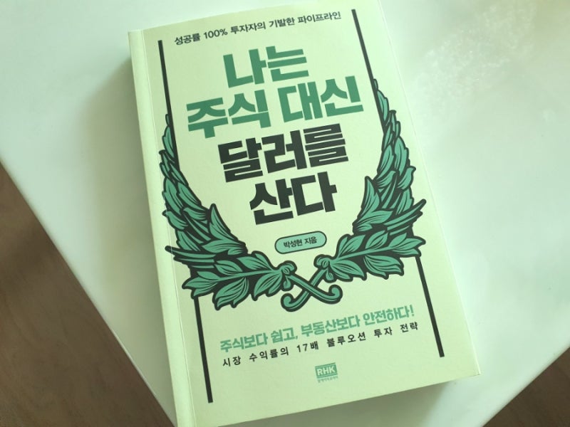 나는 주식 대신 달러를 산다 박성현 작가 달러 투자