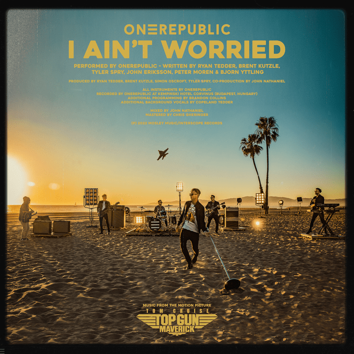 원리퍼블릭 (OneRepublic) - I Ain't Worried 가사/번역 원리퍼블릭 (OneRepublic) - I Ain't Worried 가사/번역