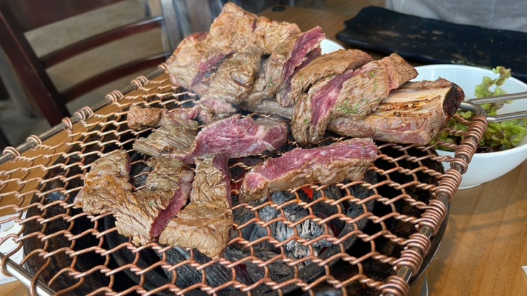 구래동우대갈비 무.시칸뼈갈비 소갈비 먹고~ 소갈비 사고