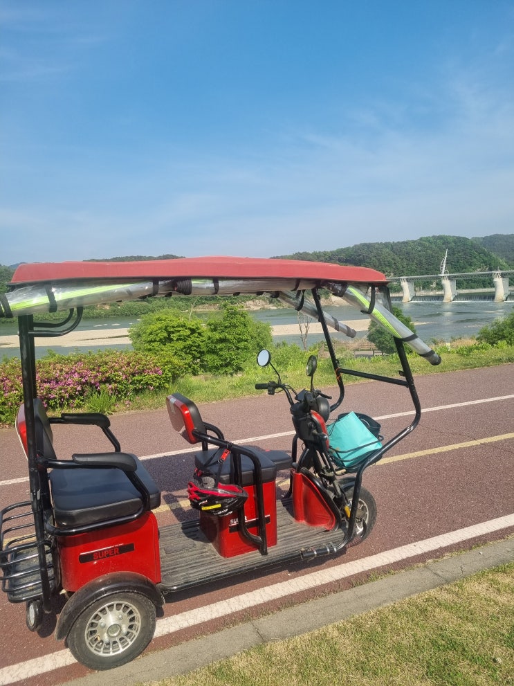  여주 자전거대여는 금은모래 캠핑장 근처 멋진 풍경!여주자전거여행