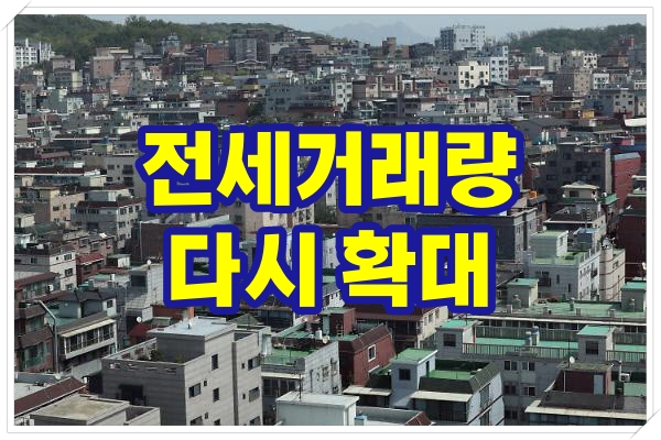  서울 아파트 '전세 비중' 다시 늘었다