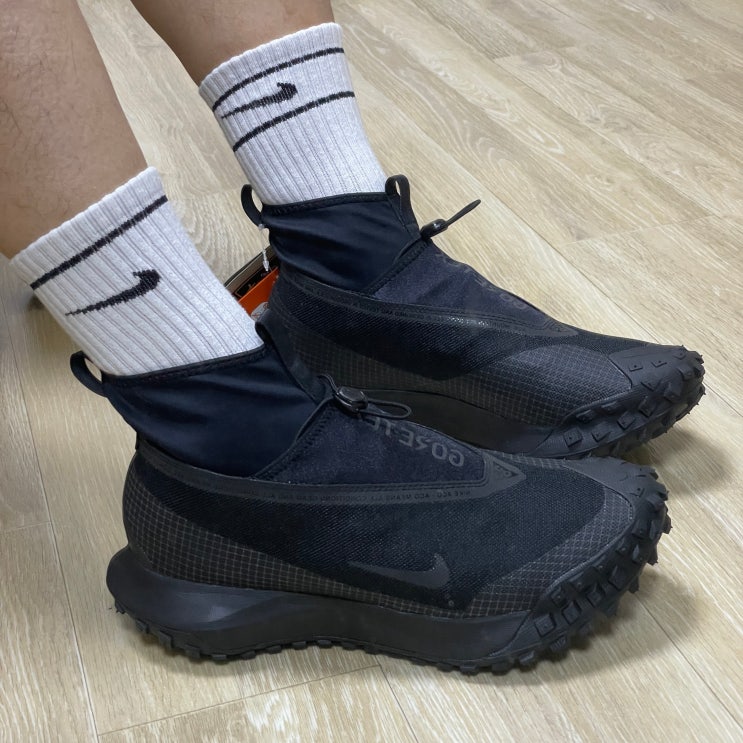  나이키 멤버데이즈 ACG GORE-TEX 마운틴 플라이 블랙 CT2904-002 후기와 사이즈