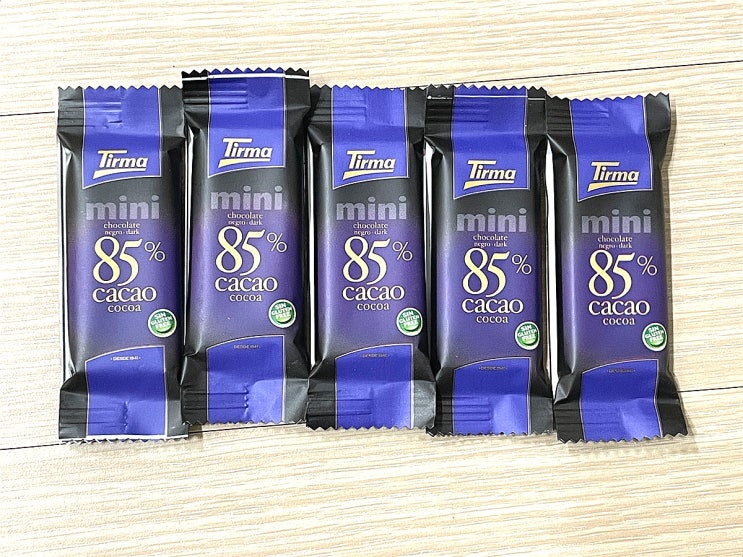  이마트 트레이더스 추천 간식 Tirma 티르마 카카오 85% 다크초코 맛있는 다크초콜릿 후기