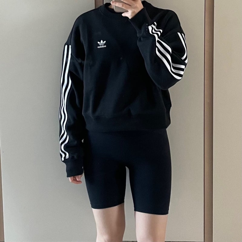 [adidas] 아디다스 오리지널 크롭 맨투맨 / 아디다스 트레이닝복