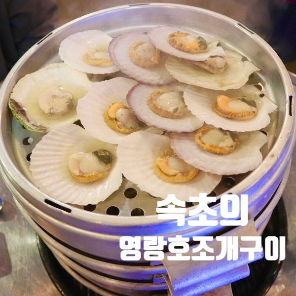  속초조개구이  "영랑호조개구이" 황제찜 먹은 후기