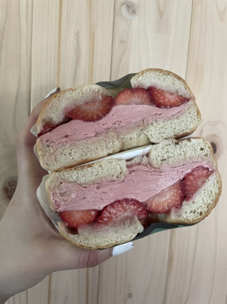 [대구/동인동]베이글맛집 땡스베이글  THANK'S BAGEL 딸기베이글 내돈내산