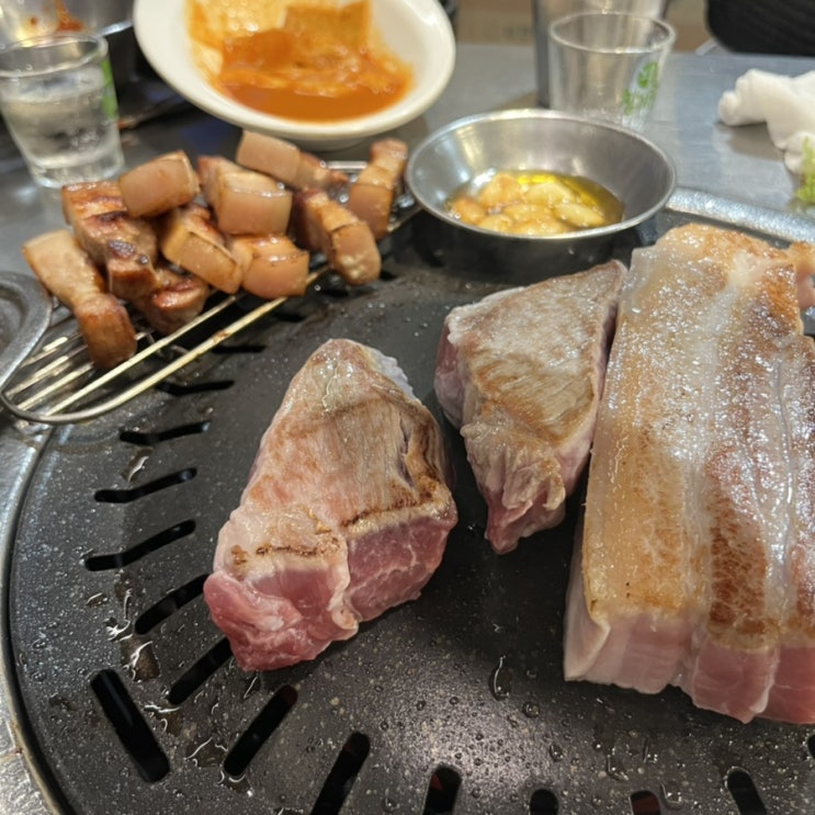  [영등포구청]두툼한 고깃집/ 두툼한 삼겹살로 회식 맛집 등극