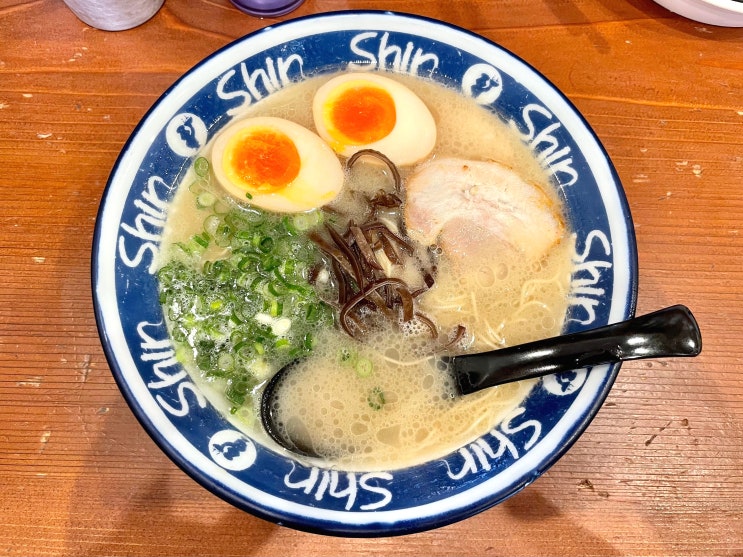 후쿠오카 3대 라멘 맛집 신신라멘 본점 솔직후기