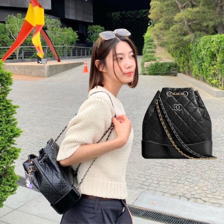  박나언 여자 대학생 명품 가방 추천 샤넬 가브리엘 백팩 스몰 가격 정보